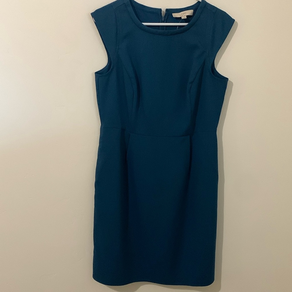 LOFT Blue Dress - New